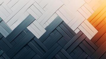 Abstract woven texture with gradient colors, showcasing craftsmanship and design elements photo