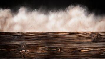 Abstract wooden texture with a soft gradient background, ideal for design or decor projects photo