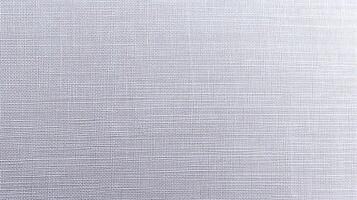 Close-up of a textured light gray fabric with subtle woven patterns, ideal for design projects photo