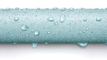 Close-up of a water droplet-covered surface showcasing texture, color, and reflections photo