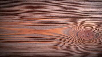 Close-up view of a wooden surface showcasing intricate grain patterns and textures photo