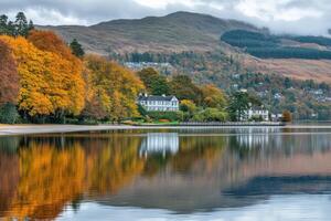 Autumn in the lake district photo