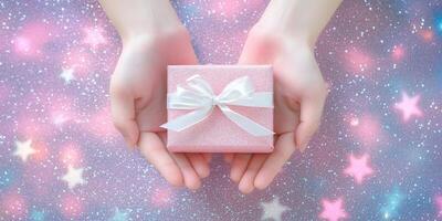 Gift of Love in Hands photo