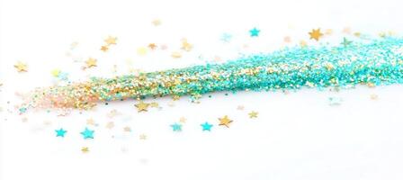 Sparkling Stream of Glitter photo