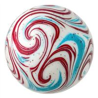 Swirling Marble Sphere photo