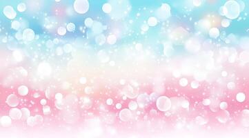 Soft, pastel bokeh background photo