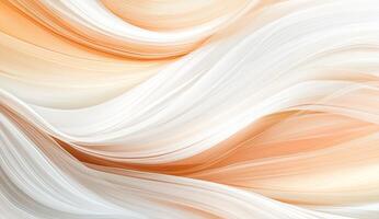 Abstract flowing lines of soft pastel colors photo