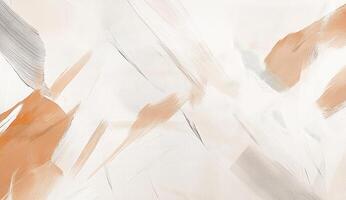 Abstract painted strokes in muted tones photo