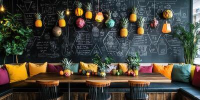 Vibrant Tropical Cafe photo