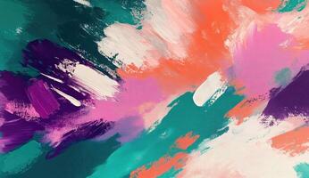 Abstract vibrant color explosion photo