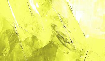 Abstract fractured yellow shapes photo