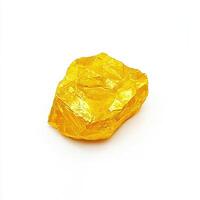 Golden, rough, crystalline rock photo