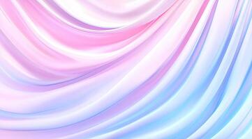 Soft, flowing pastel drapes photo