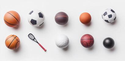 Assorted Sport Balls and Equipment photo