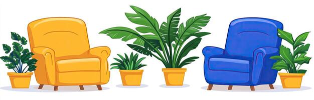 Cozy Corner with Plants photo