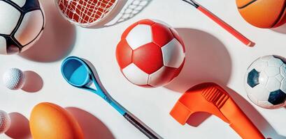 Assorted Sports Equipment photo