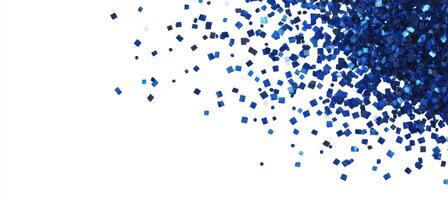 Scattered Blue Sparkle photo