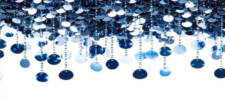 Sparkling Blue Sequins photo