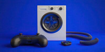 Gaming and Laundry Day photo