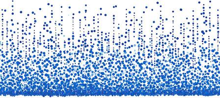 Abstract Blue Dot Field photo