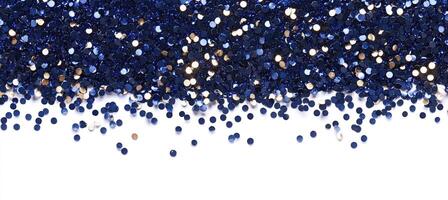 Scattered Glitter Border photo