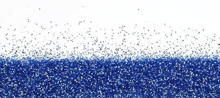 Scattered Blue Glitter photo