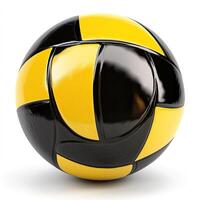Black and Yellow Volleyball photo