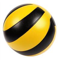 Yellow and black striped ball photo