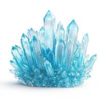 Light Blue Crystal Cluster photo