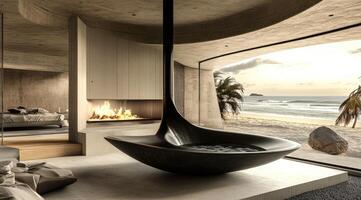 Coastal Modern Luxury Bath photo