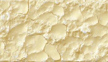 Cracked pale yellow surface texture photo