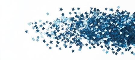 Star-shaped glitter confetti photo