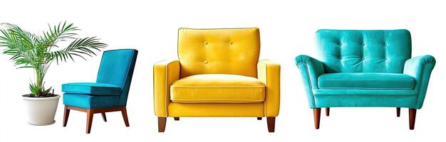 Vibrant Upholstered Seating Collection photo