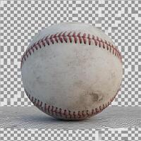 Used baseball, dirty, worn photo