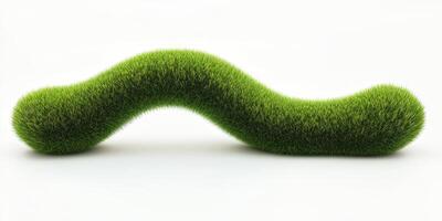 Green Grassy Curve photo