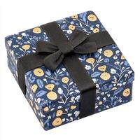 Gift box with floral design photo