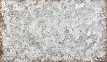 Abstract textured painting. Muted tones, light and dark photo