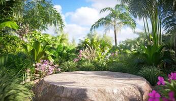Tropical Garden Display photo