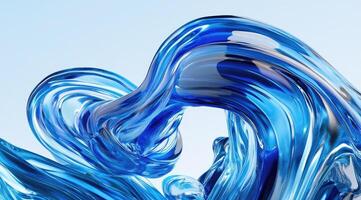Abstract Liquid Flow photo