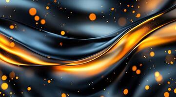 Fluid, dynamic abstract design photo