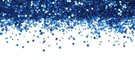 Sparkling Blue Glitter photo