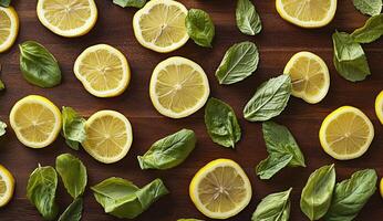 Fresh Lemon and Herb Arrangement photo