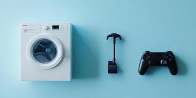 Household appliances and entertainment photo