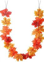 Autumn leaf garland photo