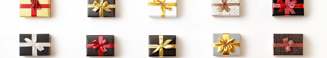 Assorted Gift Boxes photo