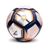Modern soccer ball with a dynamic design photo