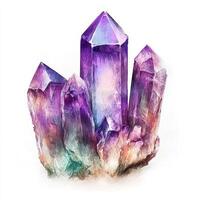 Amethyst Crystal Cluster photo
