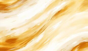 Abstract Swirling Hues of Gold and Cream photo