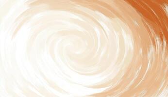 Whimsical swirling abstract in warm tones photo