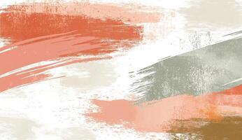 Abstract paint strokes in muted tones photo